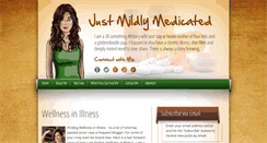 Desktop Screenshot of justmildlymedicated.com